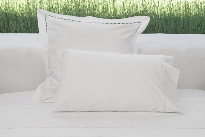 Queen Sheet Set White Saria - DEIA Living - Sheet Set