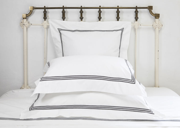 King Sheet Set White & Mink Elba - DEIA Living - Sheet Set