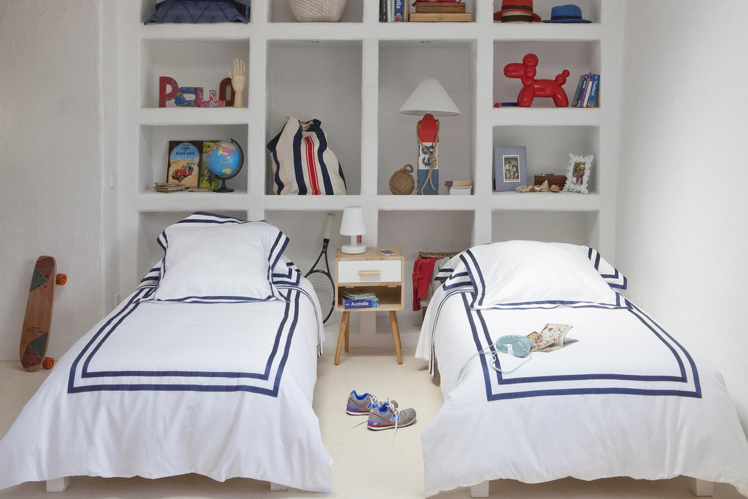 Single Fitted Sheet 100% Egyptian Cotton Formentera - DEIA Living - Fitted Sheet