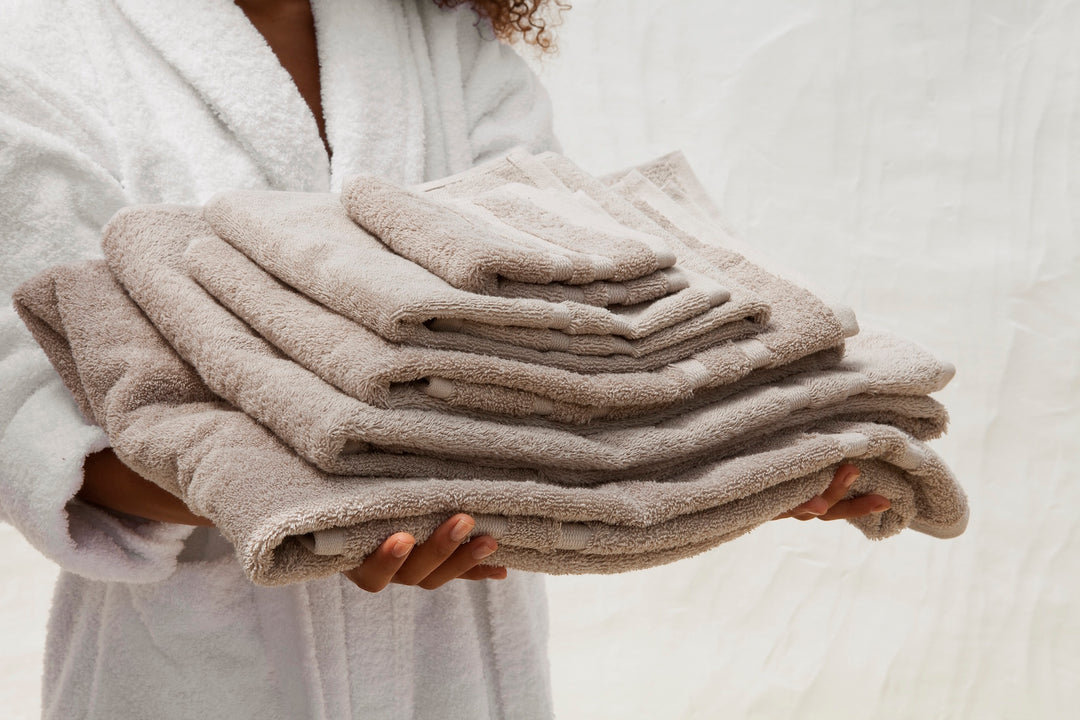 Bath Sheet Set Noisette - DEIA Living - Bath Towel