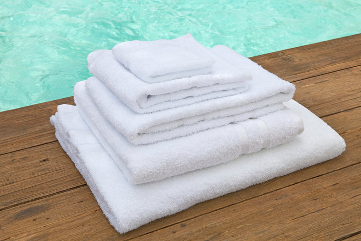 Hand Towel Set White - DEIA Living - Bath Towel